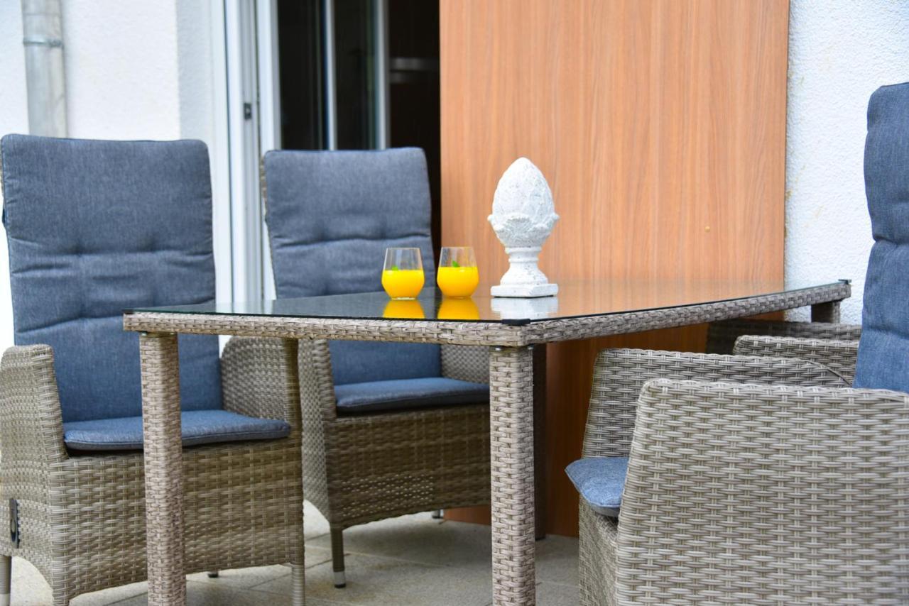 Апартаменты Antike & Modern Deluxe 2 Mit Terrasse Лайпхайм Экстерьер фото